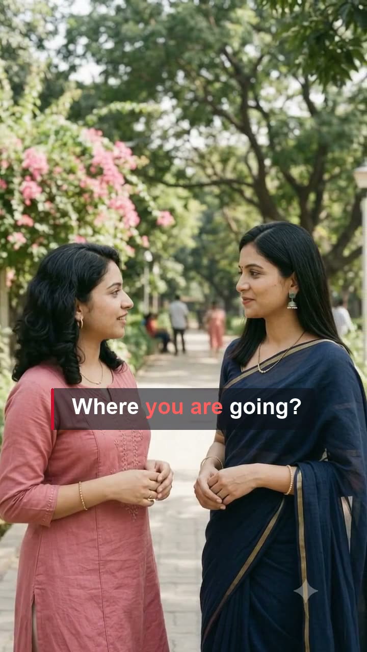 Where you are going?