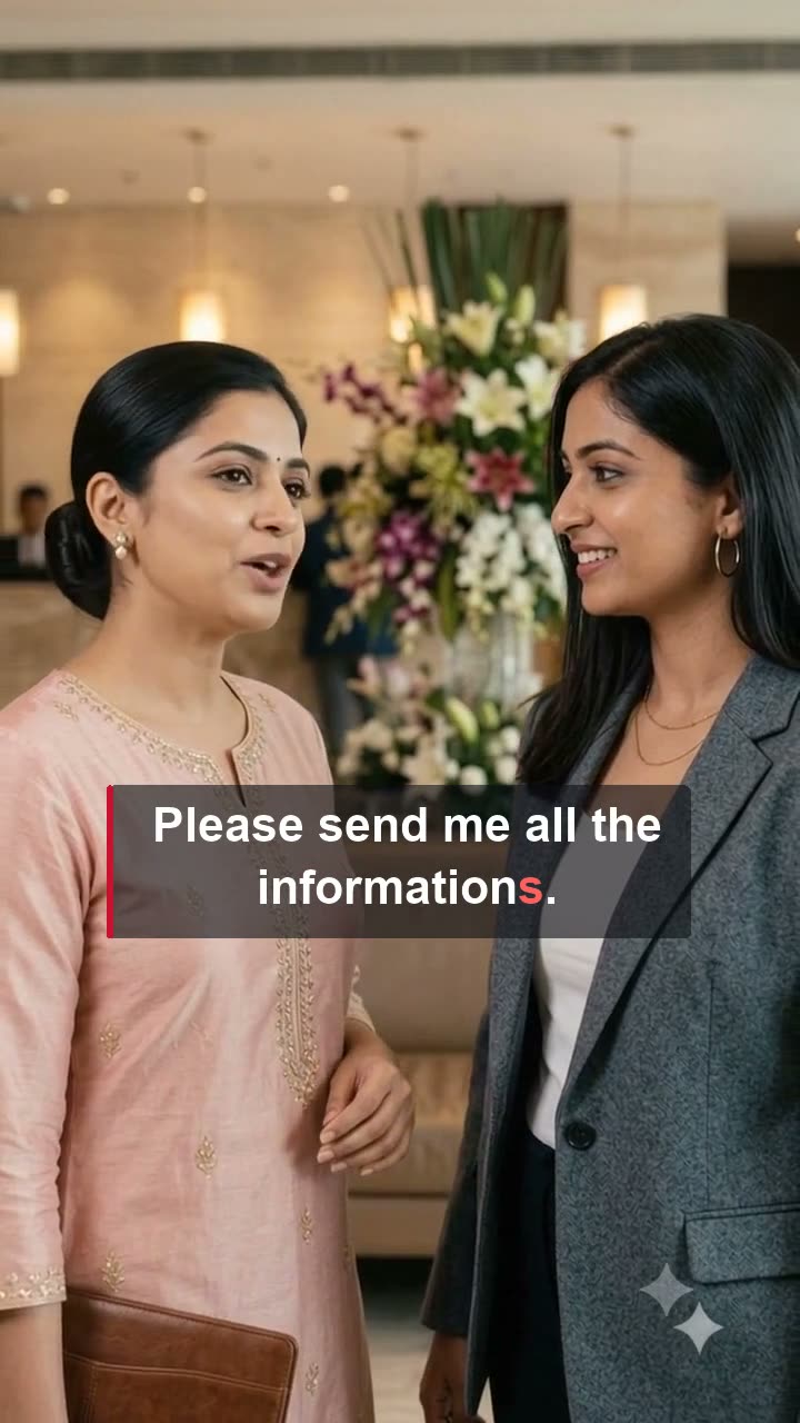 Please send me all the informations.